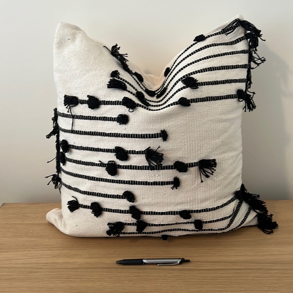 Textured Neutral Pillow
